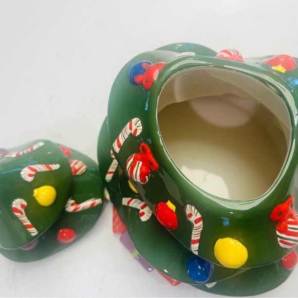 Christopher Radko Christmas Tree Cookie Jar Retired 2011 - Picture 2 of 6